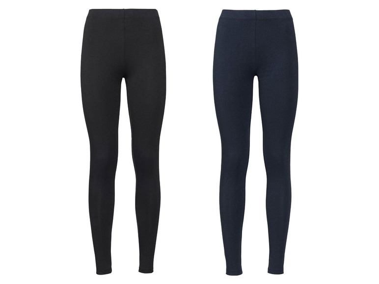 Aller en mode plein écran esmara® Set de 2 leggings pour femmes - Photo 1