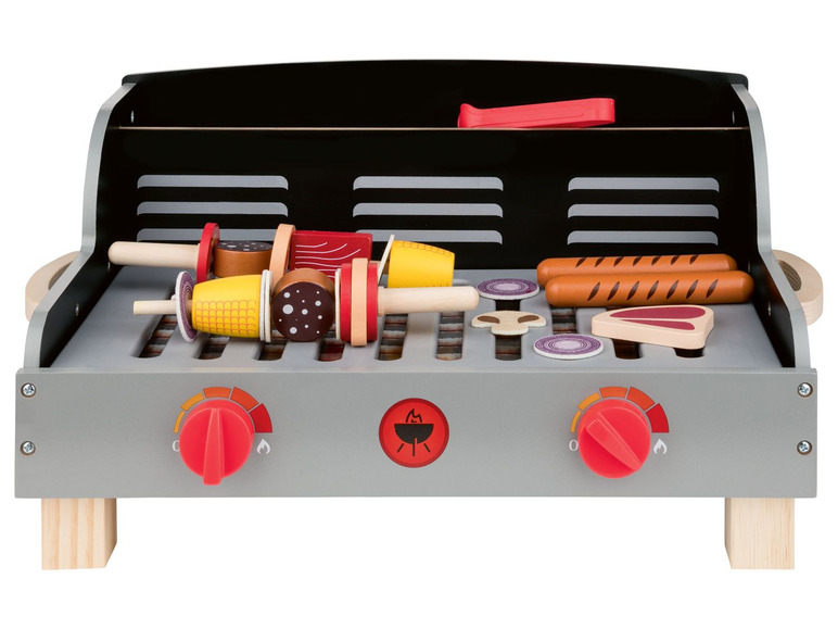 Ga naar volledige schermweergave: Playtive Houten barbecue voor kinderen - afbeelding 1