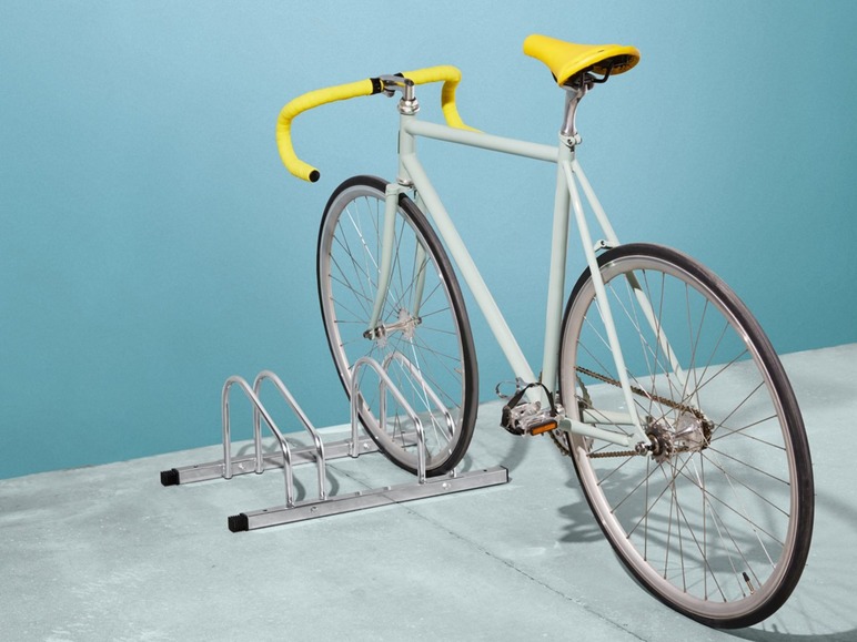 Aller en mode plein écran CRIVIT Râtelier à vélo, pour 2 vélos, structure en acier, extensible - Photo 5