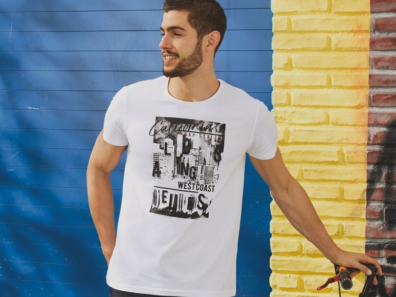 Ga naar volledige schermweergave: LIVERGY® T-shirt voor heren - afbeelding 3