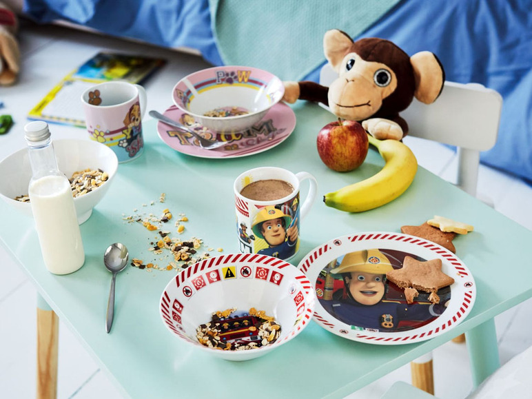 Aller en mode plein écran Set petit-déjeuner, 3 pièces, porcelaine - Photo 2