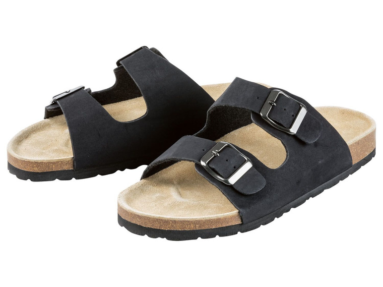 Ga naar volledige schermweergave: esmara® Slippers of teenslippers met lederen binnenzool - afbeelding 6