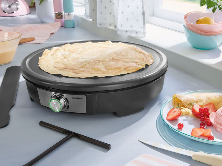 Aller en mode plein écran SILVERCREST® Crêpière, 1 500 W, revêtement antiadhésif - Photo 2