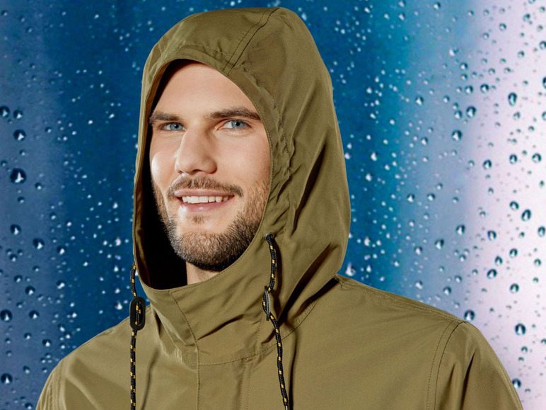 Aller en mode plein écran LIVERGY® Manteau de pluie pour hommes, polyester - Photo 5