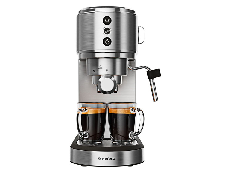 Ga naar volledige schermweergave: SILVERCREST® Espressomachine Slim, 1350 W - afbeelding 5