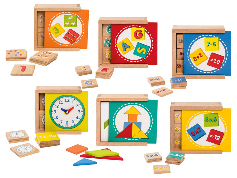 Ga naar volledige schermweergave: Playtive JUNIOR Educatief houten speelgoed - afbeelding 1