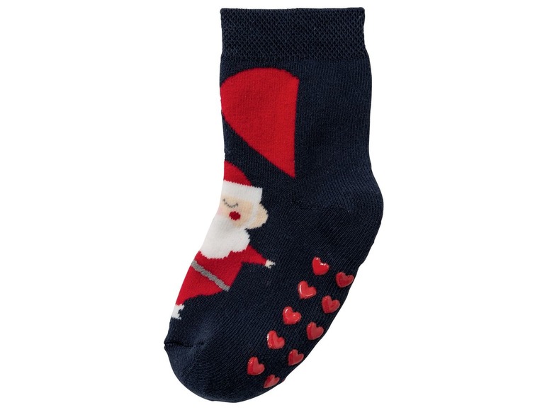 Aller en mode plein écran lupilu® 2 paires de chaussettes de Noël pour filles - Photo 3