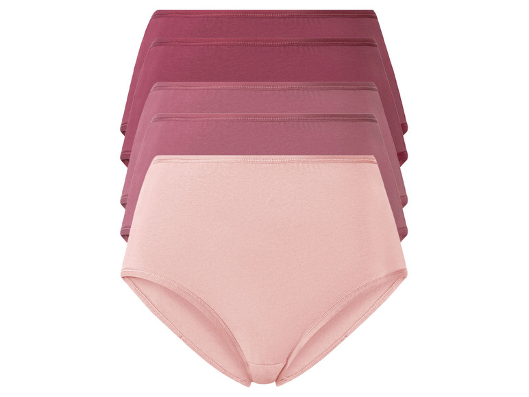 Aller en mode plein écran esmara® Set de 5 culottes à taille haute en un mélange de coton - Photo 11