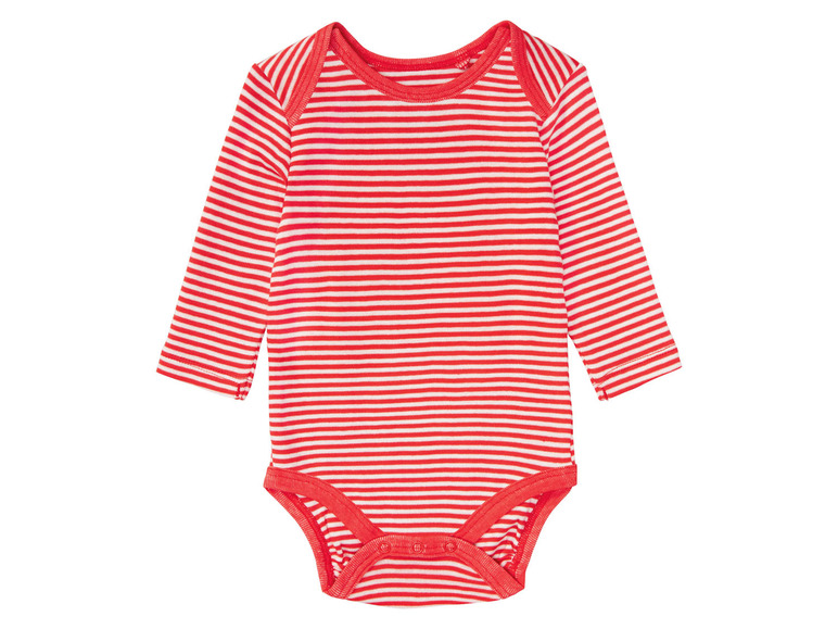 Ga naar volledige schermweergave: lupilu® Set van 2 biokatoenen body's met lange mouwen - afbeelding 10