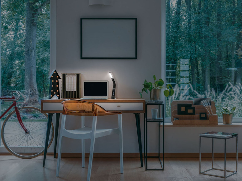 Aller en mode plein écran LIVARNO home Lampe de bureau à LED avec bras flexible - Photo 9