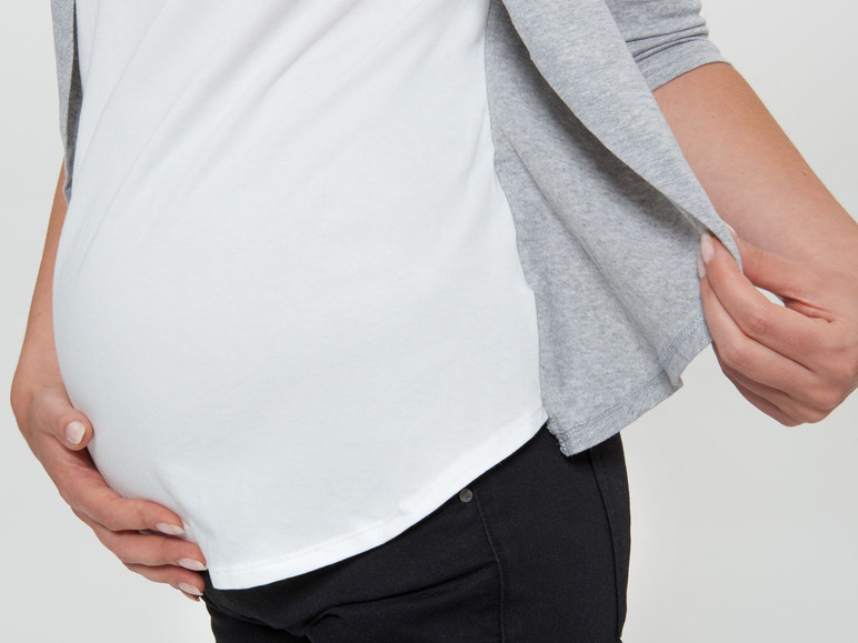 Ga naar volledige schermweergave: esmara Zwangerschapsshirts met driekwart mouwen - afbeelding 38