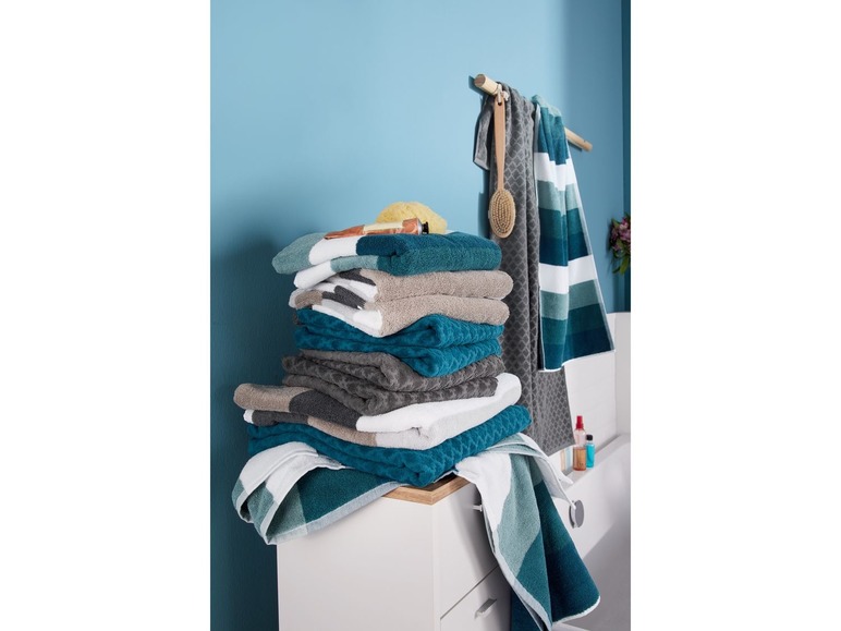 Ga naar volledige schermweergave: miomare Handdoek, 70 x 140 cm, 100% katoen - afbeelding 3