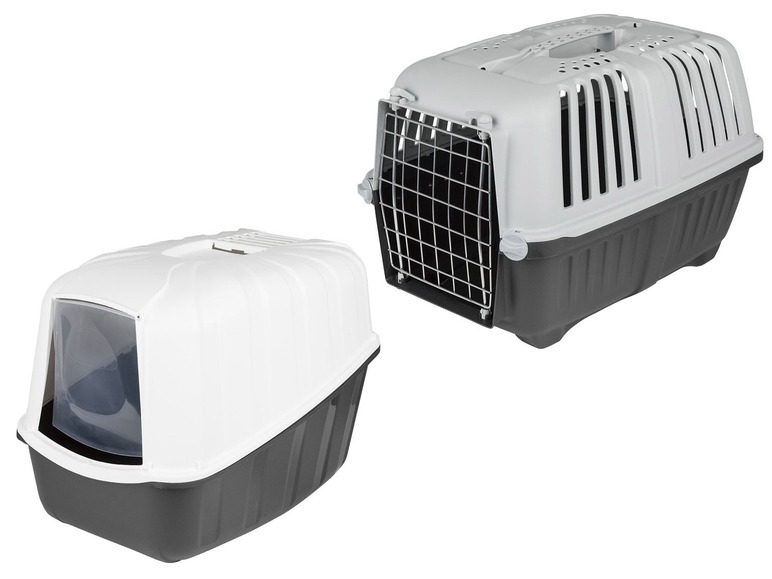 Aller en mode plein écran zoofari® Bac à litière ou cage de transport pour chats - Photo 1