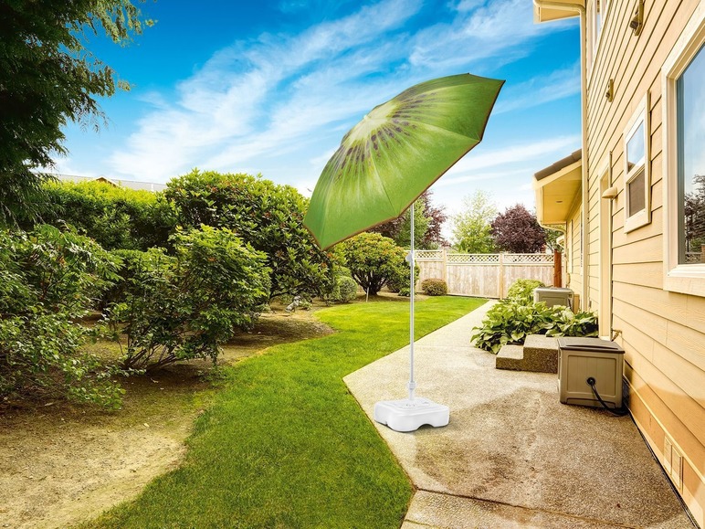 Ga naar volledige schermweergave: florabest Kantelbare parasol Ø160 cm - afbeelding 16