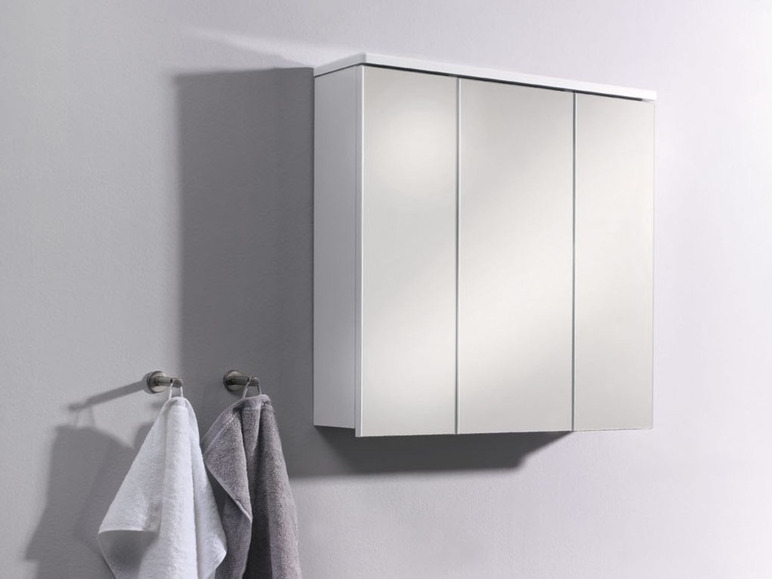 Aller en mode plein écran LIVARNO LIVING Armoire de toilette à miroir, 66 x 64 x 16,5 cm - Photo 6