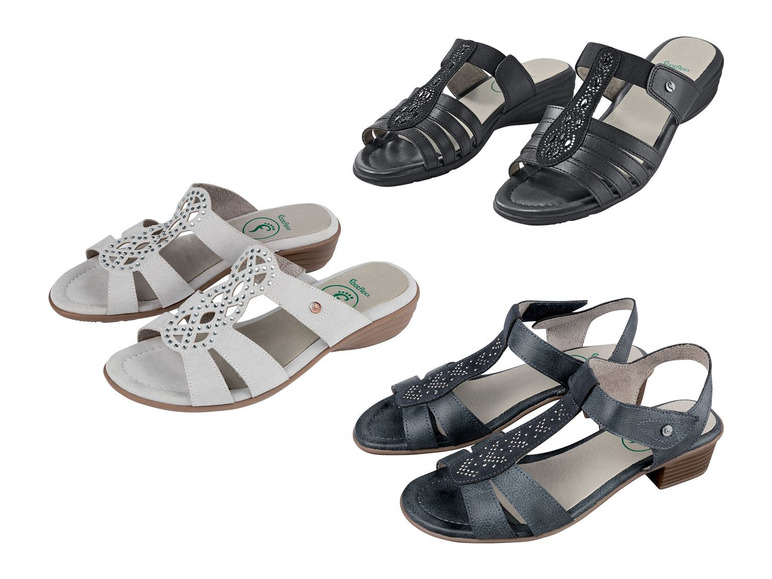 Ga naar volledige schermweergave: esmara® Comfortsandalen voor dames, Footflexx-zool, G-wijdte - afbeelding 1