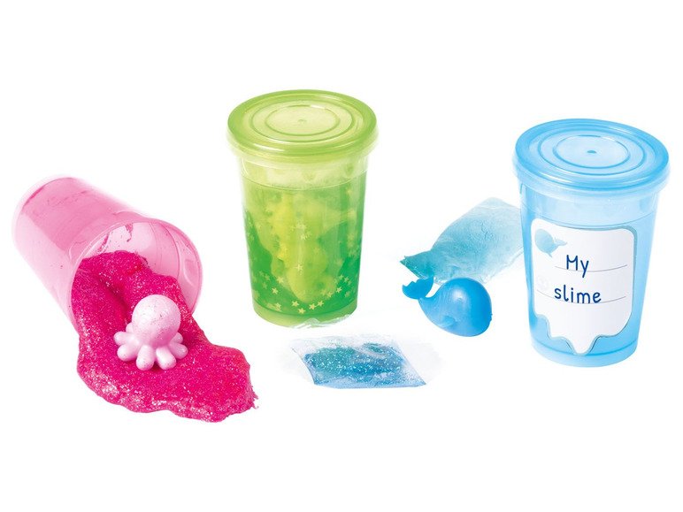 Ga naar volledige schermweergave: Playtive DIY slijm-set, 13-delig - afbeelding 1