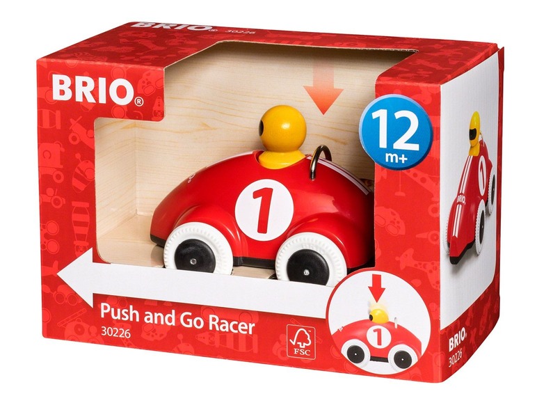 Ga naar volledige schermweergave: BRIO Push & Go Race auto - afbeelding 4