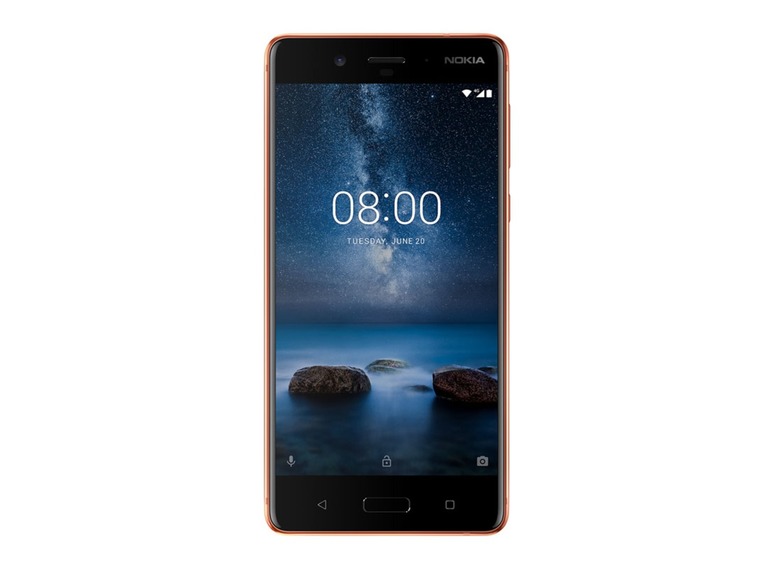 Ga naar volledige schermweergave: Nokia 8 Smartphone - afbeelding 2