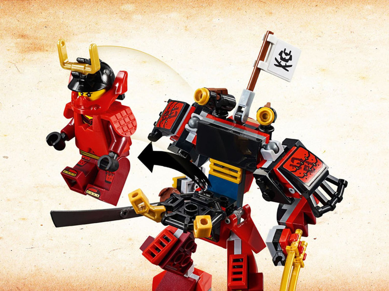 Ga naar volledige schermweergave: LEGO® NINJAGO Samoerai Mech (70665) - afbeelding 6