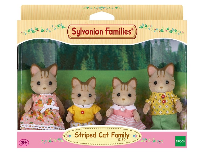Aller en mode plein écran Sylvanian Families La famille chat tigré (5180) - Photo 3