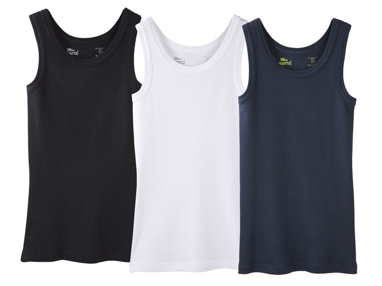 Ga naar volledige schermweergave: pepperts!® Set van 3 tanktops voor jongens - afbeelding 2