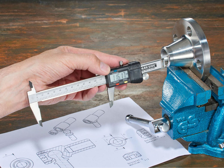 Ga naar volledige schermweergave: PARKSIDE® Digitale hoekmeter of schuifmaat - afbeelding 10