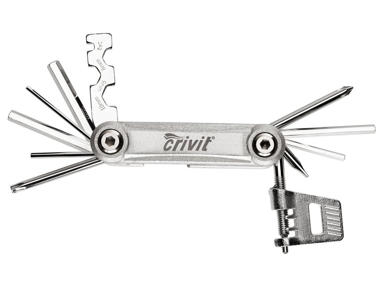 Ga naar volledige schermweergave: CRIVIT Minifietspomp of fietsgereedschap, incl. houder of draagtas - afbeelding 1