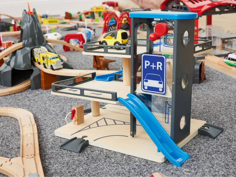 Ga naar volledige schermweergave: Playtive Uitbreidingsset voor houten spoorweg - afbeelding 13