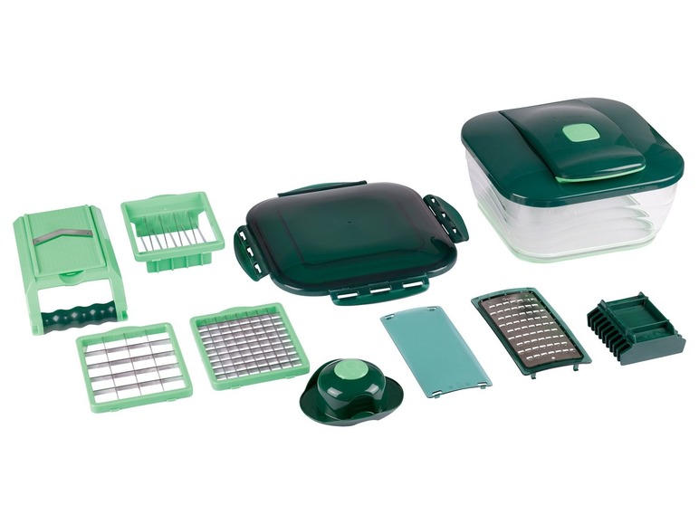 Ga naar volledige schermweergave: Genius Nicer Dicer Chef, 13-delig - afbeelding 1