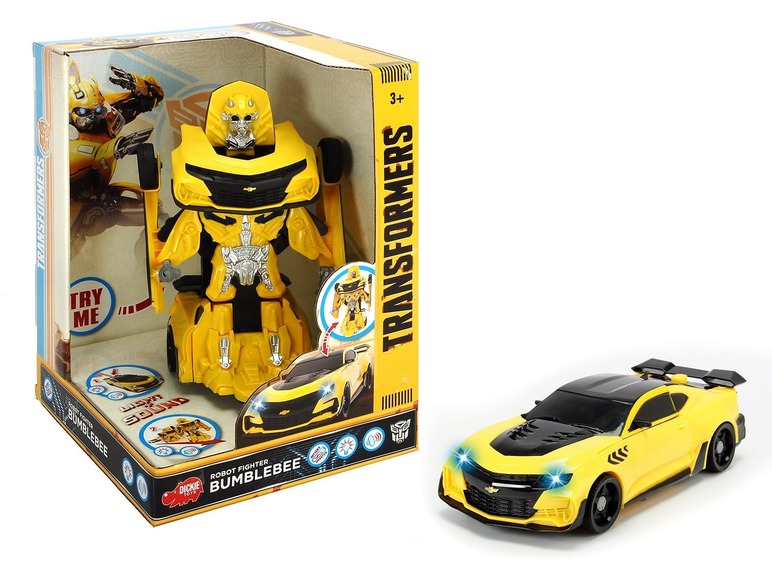 Ga naar volledige schermweergave: DICKIE Transformers Robot Fighter Bumblebee - afbeelding 1