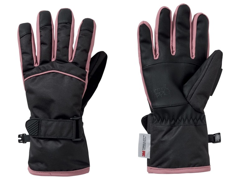 Aller en mode plein écran crivit PRO Gants de ski pour filles - Photo 3