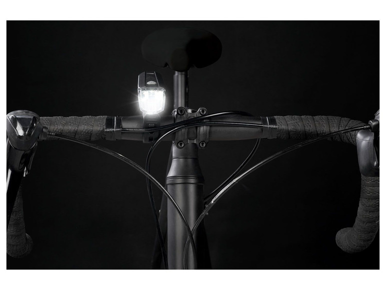 Aller en mode plein écran CRIVIT Éclairage à LED pour vélo, feu avant et arrière - Photo 8