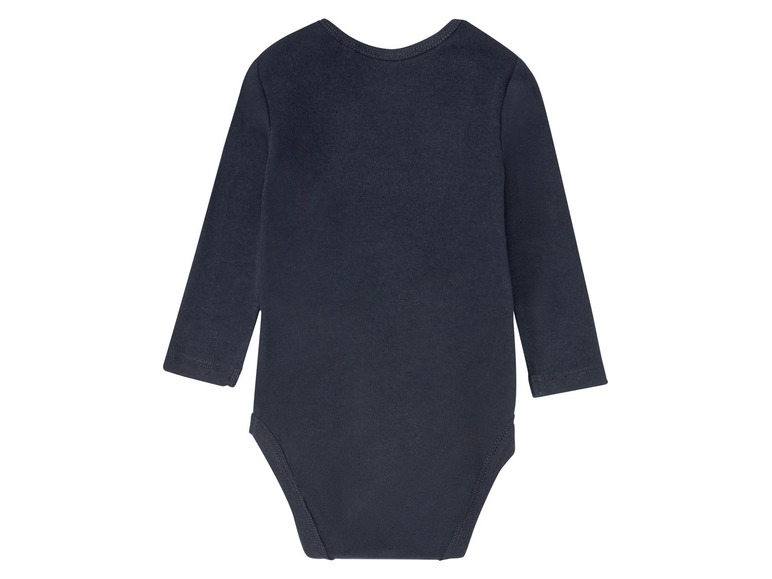 Ga naar volledige schermweergave: lupilu® Set van 3 biokatoenen body's met lange mouwen - afbeelding 22