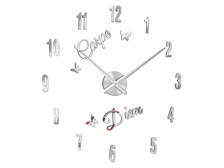 Aller en mode plein écran AURIOL® Horloge murale, chiffres autocollants - Photo 5