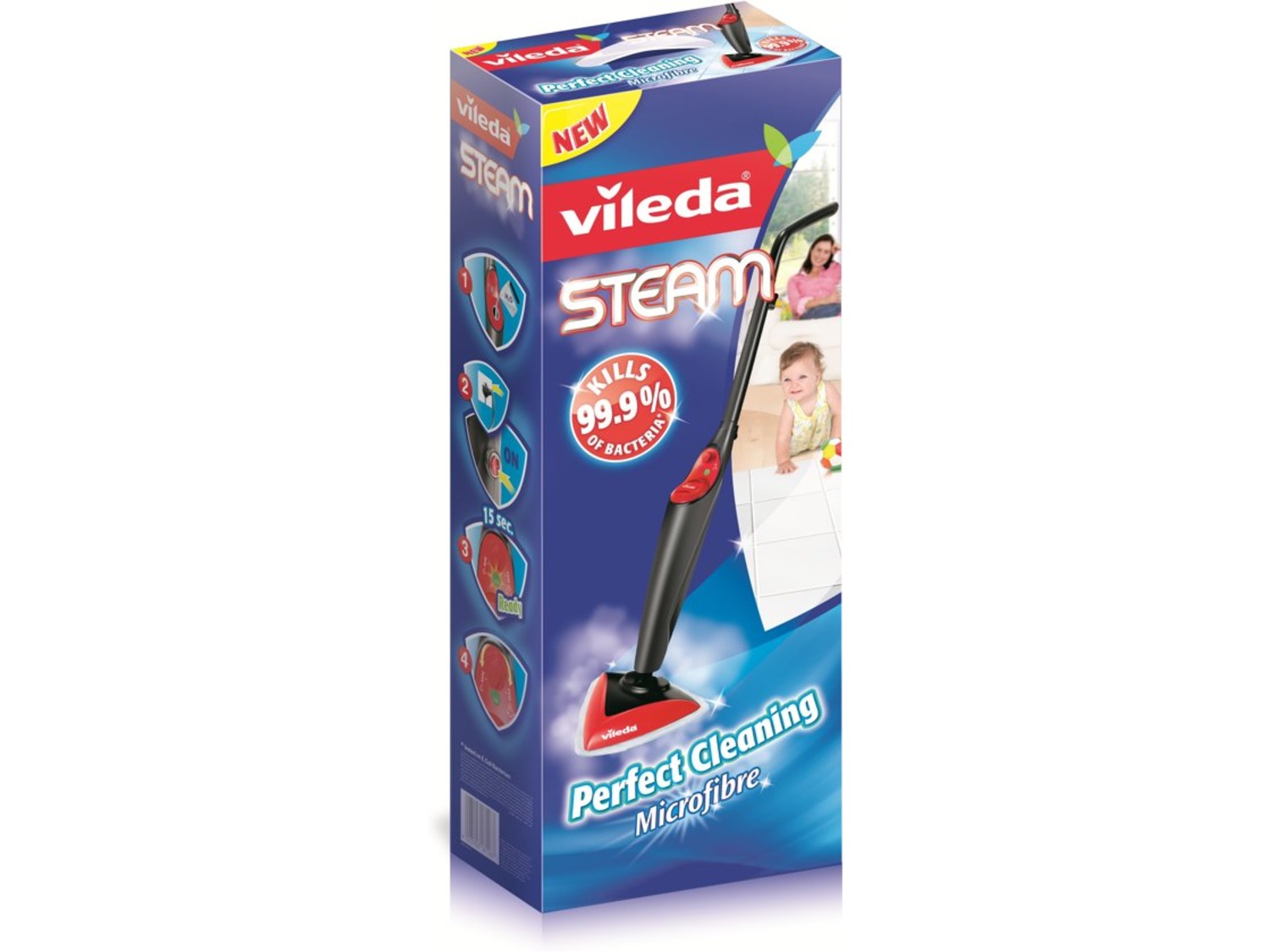 Vileda Nettoyeur à vapeur Steam Lidl.be