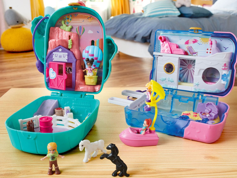 Aller en mode plein écran MATTEL Polly Pocket World boîte à jouets - Photo 3