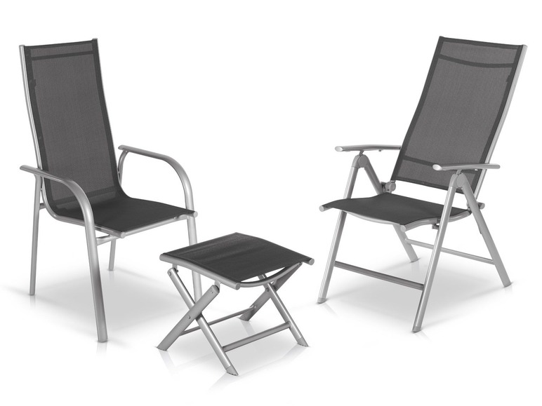 Aller en mode plein écran florabest Chaise longue en aluminium - Photo 4