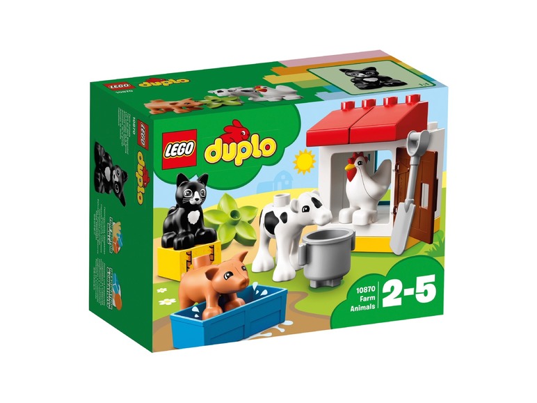 Ga naar volledige schermweergave: LEGO® DUPLO® Boerderijdieren (10870) - afbeelding 1