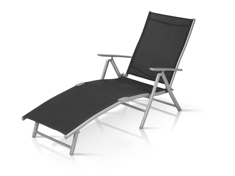 Aller en mode plein écran florabest Chaise longue en aluminium - Photo 1
