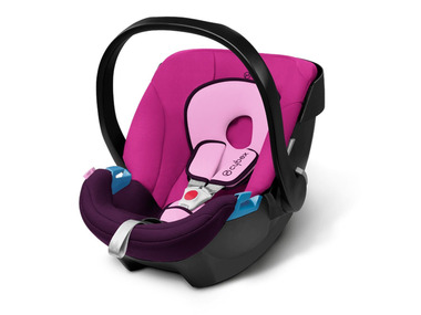 CYBEX SILVER Siège-auto »Aton Purple Rain«, Isofix, groupe 0+, de 0 à 13 kg