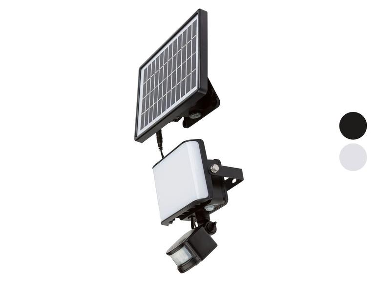 Aller en mode plein écran LIVARNO HOME Projecteur solaire, avec détecteur de mouvements - Photo 1