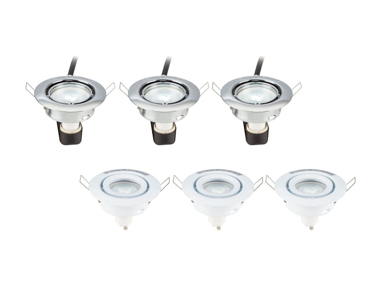 Ga naar volledige schermweergave: LIVARNO LUX Led-inbouwspots Smart Home, set van 3 - afbeelding 1