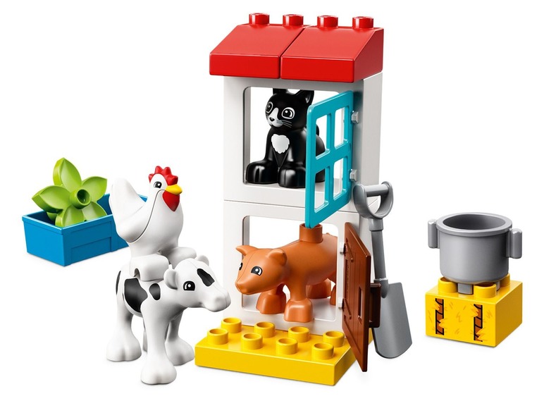 Ga naar volledige schermweergave: LEGO® DUPLO® Boerderijdieren (10870) - afbeelding 2