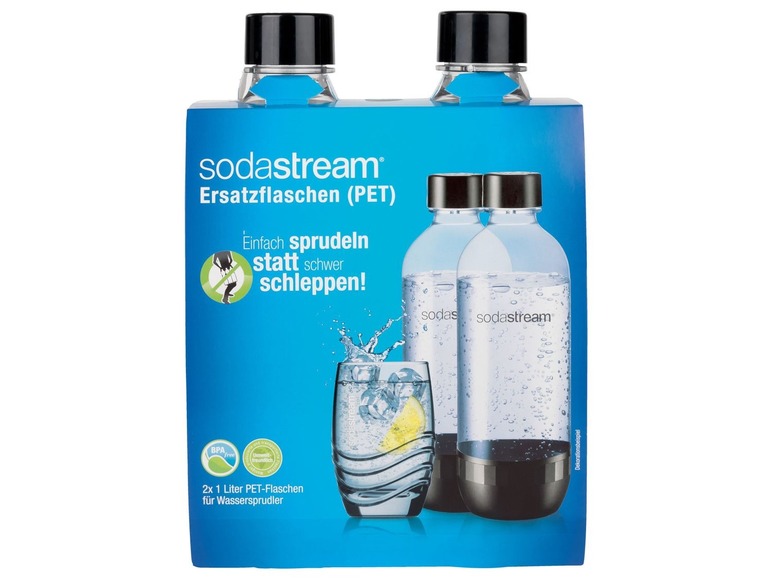 Ga naar volledige schermweergave: Herbruikbare flessen voor SodaStream, 1 L - afbeelding 2