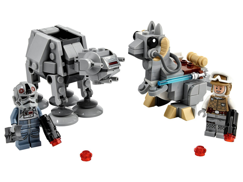 Ga naar volledige schermweergave: LEGO® Star Wars AT-AT™ vs Tauntaun™ Microfighters (75298) - afbeelding 3