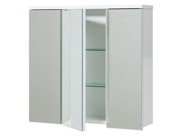 Aller en mode plein écran LIVARNO LIVING Armoire de toilette à miroir, 66 x 64 x 16,5 cm - Photo 4