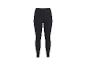 Legging de sport noir pour femme avec un petit logo sur la hanche