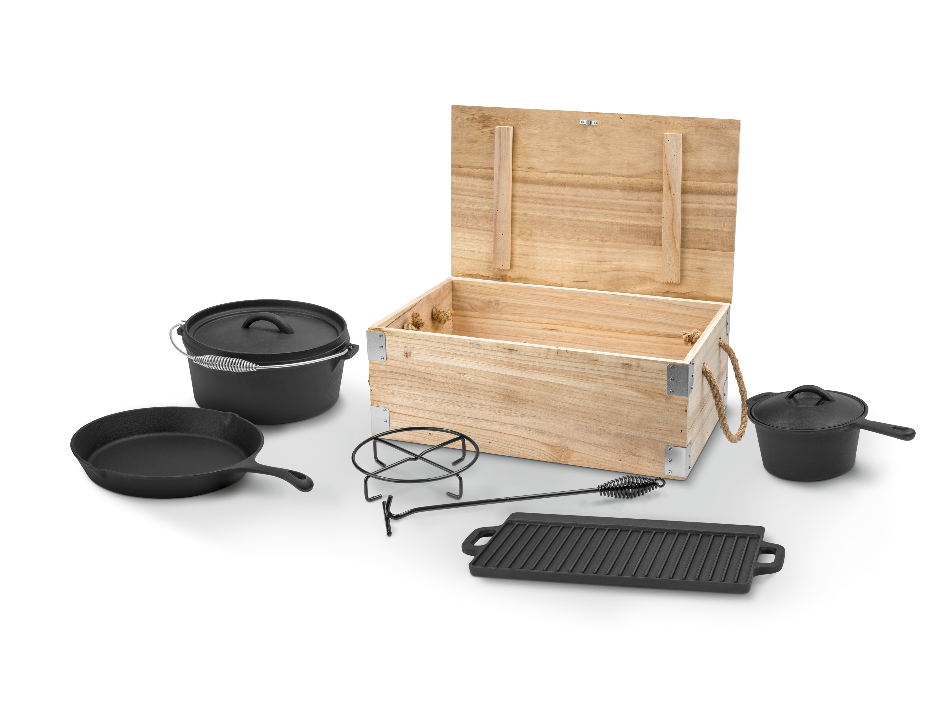 Dutch Oven set GRILLMEISTER