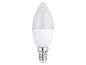Witte LED-kaarslamp met kleine schroeffitting